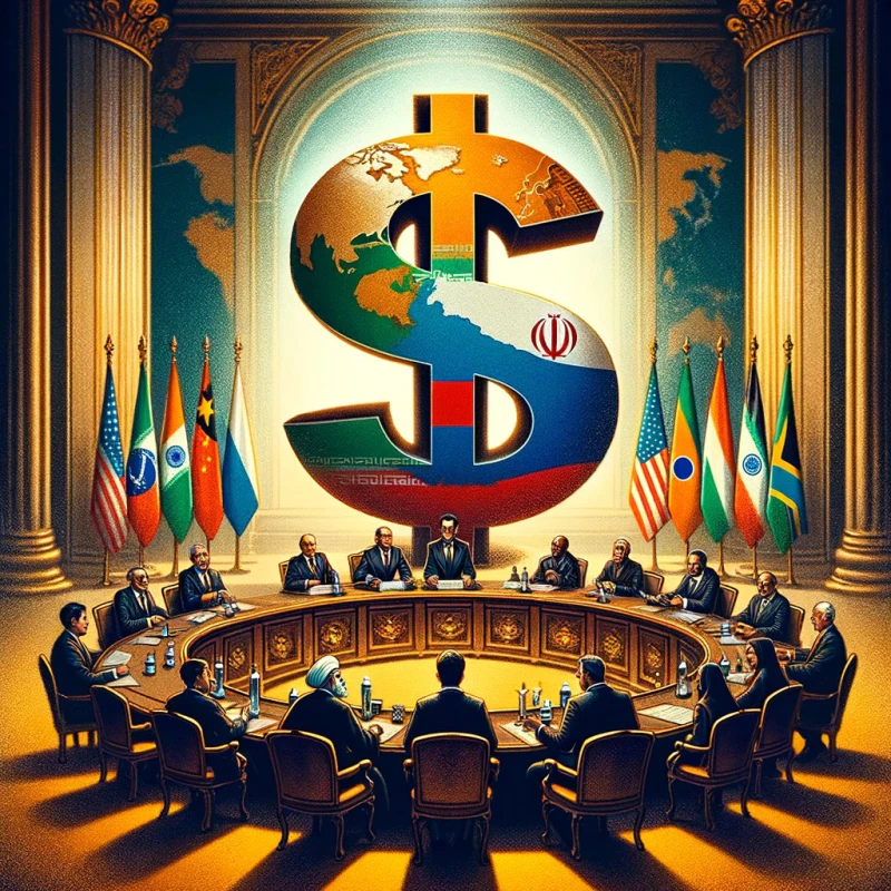 ایران برای سقوط دایمی دلار به بریکس می پیوندد